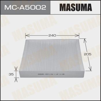 MASUMA MC-A5002 - Filtr, daxili hava furqanavto.az