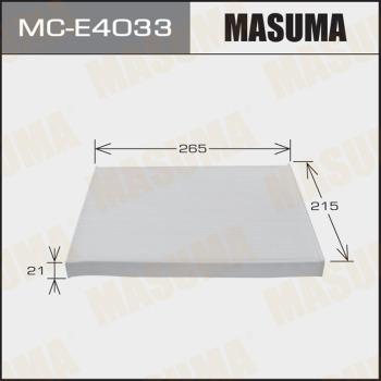 MASUMA MC-E4033 - Filtr, daxili hava furqanavto.az