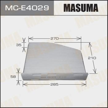 MASUMA MC-E4029 - Filtr, daxili hava furqanavto.az