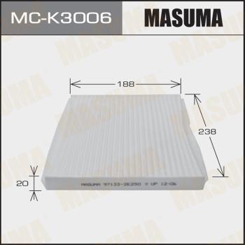 MASUMA MC-K3006 - Filtr, daxili hava furqanavto.az