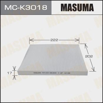 MASUMA MC-K3018 - Filtr, daxili hava furqanavto.az