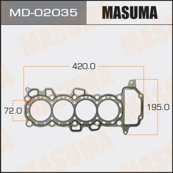 MASUMA MD-02035 - Conta, silindr başlığı furqanavto.az