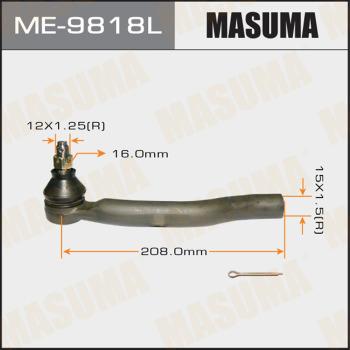 MASUMA ME-9818L - Bağlama çubuğunun sonu furqanavto.az