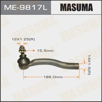 MASUMA ME-9817L - Bağlama çubuğunun sonu furqanavto.az