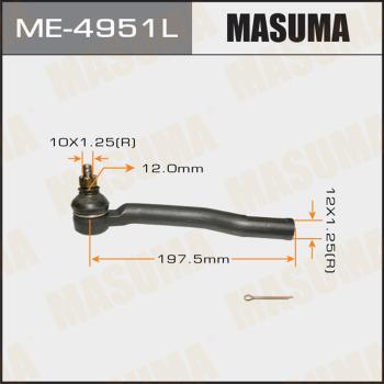 MASUMA ME-4951L - Bağlama çubuğunun sonu furqanavto.az