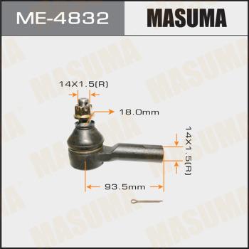 MASUMA ME-4832 - Bağlama çubuğunun sonu furqanavto.az