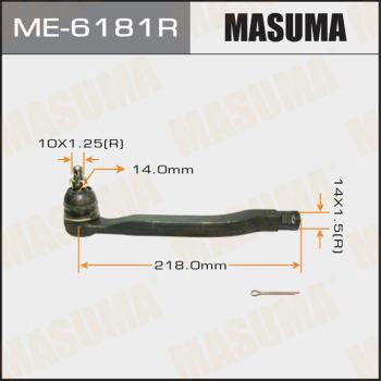 MASUMA ME-6181R - Bağlama çubuğunun sonu furqanavto.az