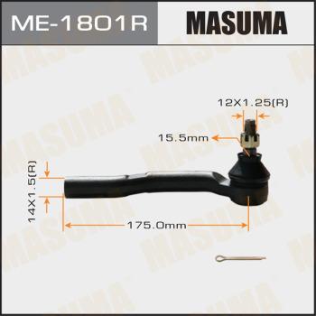 MASUMA ME-1801R - Bağlama çubuğunun sonu furqanavto.az