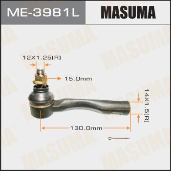 MASUMA ME-3981L - Bağlama çubuğunun sonu furqanavto.az