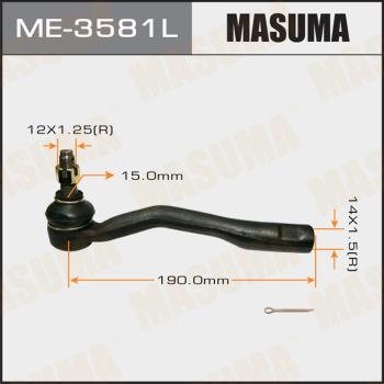 MASUMA ME-3581L - Bağlama çubuğunun sonu furqanavto.az