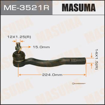 MASUMA ME-3521R - Bağlama çubuğunun sonu furqanavto.az