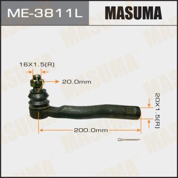 MASUMA ME-3811L - Bağlama çubuğunun sonu furqanavto.az