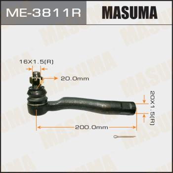 MASUMA ME-3811R - Bağlama çubuğunun sonu furqanavto.az