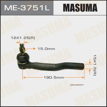 MASUMA ME-3751L - Bağlama çubuğunun sonu furqanavto.az