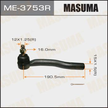 MASUMA ME-3753R - Bağlama çubuğunun sonu furqanavto.az