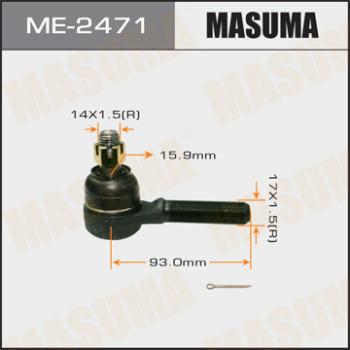 MASUMA ME-2471 - Bağlama çubuğunun sonu furqanavto.az