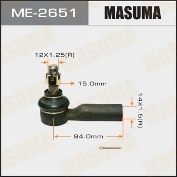 MASUMA ME-2651 - Bağlama çubuğunun sonu furqanavto.az