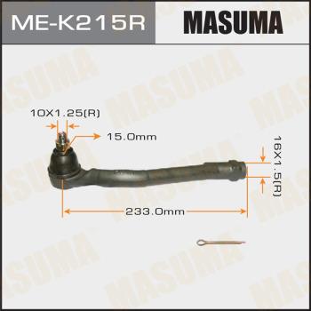 MASUMA ME-K215R - Bağlama çubuğunun sonu furqanavto.az
