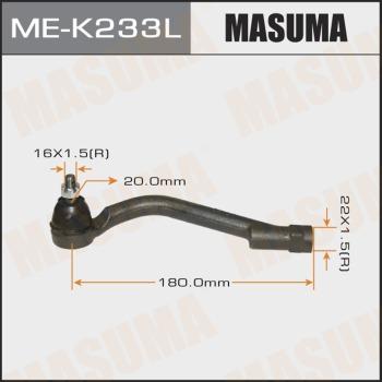 MASUMA ME-K233L - Bağlama çubuğunun sonu furqanavto.az