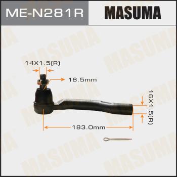 MASUMA ME-N281R - Bağlama çubuğunun sonu furqanavto.az