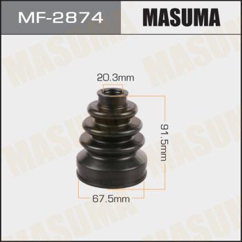 MASUMA MF-2874 - Körük, sürücü val furqanavto.az