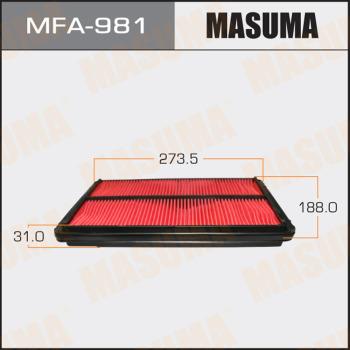 MASUMA MFA-981 - Hava filtri furqanavto.az