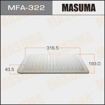 MASUMA MFA-322 - Hava filtri furqanavto.az