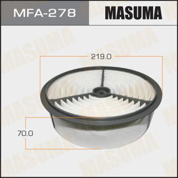 MASUMA MFA-278 - Hava filtri furqanavto.az