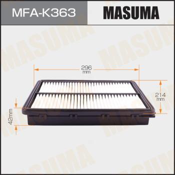 MASUMA MFA-K363 - Hava filtri furqanavto.az