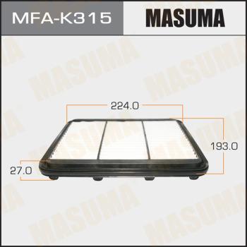 MASUMA MFA-K315 - Hava filtri furqanavto.az