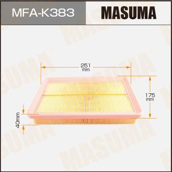 MASUMA MFA-K383 - Hava filtri furqanavto.az