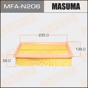 MASUMA MFA-N206 - Hava filtri furqanavto.az