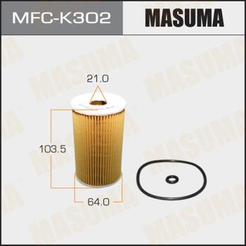MASUMA MFC-K302 - Yağ filtri furqanavto.az