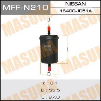 MASUMA MFF-N210 - Yanacaq filtri furqanavto.az