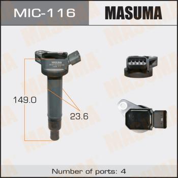 MASUMA MIC-116 - Alovlanma bobini furqanavto.az