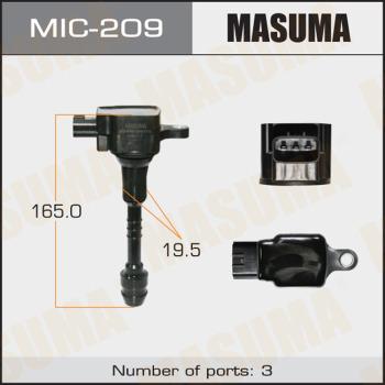 MASUMA MIC-209 - Alovlanma bobini furqanavto.az