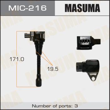 MASUMA MIC-216 - Alovlanma bobini furqanavto.az