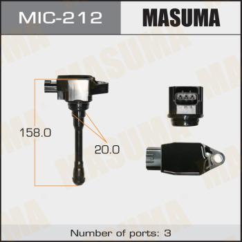 MASUMA MIC-212 - Alovlanma bobini furqanavto.az