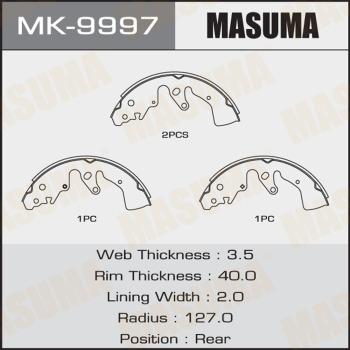 MASUMA MK-9997 - Əyləc Başlığı Dəsti furqanavto.az