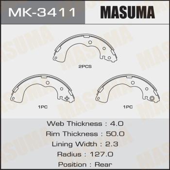 MASUMA MK-3411 - Əyləc Başlığı Dəsti furqanavto.az