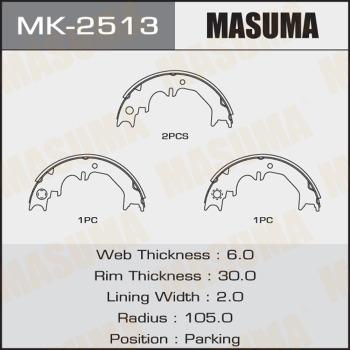 MASUMA MK-2513 - Əyləc Başlığı Dəsti furqanavto.az