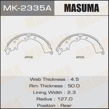 MASUMA MK-2335A - Əyləc Başlığı Dəsti furqanavto.az