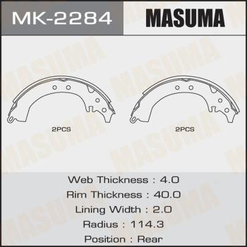 MASUMA MK-2284 - Əyləc Başlığı Dəsti furqanavto.az