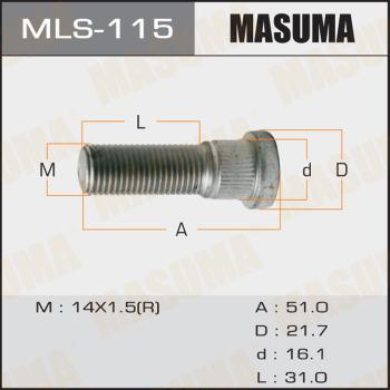 MASUMA MLS-115 - Təkər dirəyi furqanavto.az