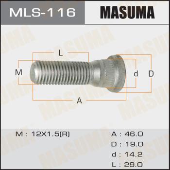 MASUMA MLS-116 - Təkər dirəyi furqanavto.az
