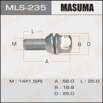 MASUMA MLS-235 - Təkər boltu furqanavto.az