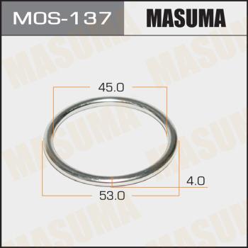 MASUMA MOS-137 - Mühür halqası, egzoz borusu furqanavto.az