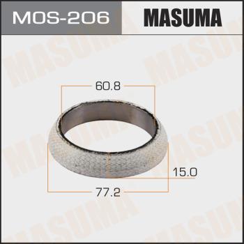 MASUMA MOS-206 - Mühür halqası, egzoz borusu furqanavto.az