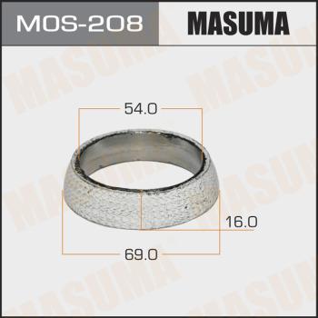 MASUMA MOS-208 - Mühür halqası, egzoz borusu furqanavto.az