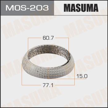 MASUMA MOS-203 - Mühür halqası, egzoz borusu furqanavto.az
